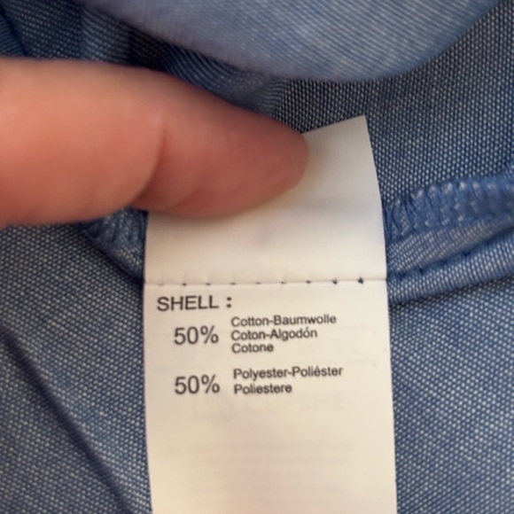 Cupshe Denim Blue Tie-Front Camisole - Picture 4 of 9